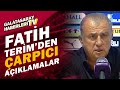 Fatih Terim'den Mustafa Cengiz'in Açıklamalarına Flaş Yanıt / Göztepe-Galatasaray Maç Sonu Açıklama