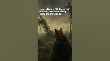 DIY Apocalypse Radio: Talk to the Living When the World Ends #science #shorts