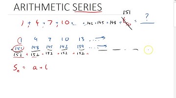 Introduction to the Sum of an arithmetic series
