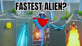 All Alien Speed Race in Ben 10 Game Who’s the Fastest?