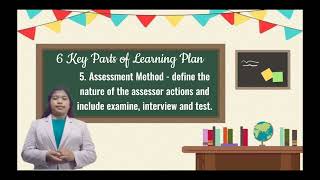 BASIC PARTS OF A LEARNING PLAN