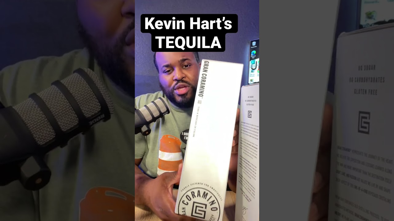 Unboxing Kevin Hart’s Grand Coramino Tequila