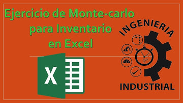 Ejercicio de Montecarlo para inventarios en EXCEL- Parte 1 SIMULACIÓN
