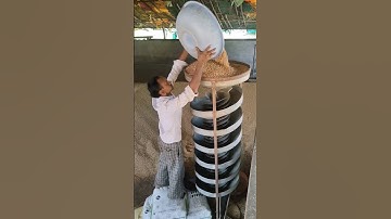 Spiral Seed Grader 😯😯 | AgriFarm Vlog | #shorts