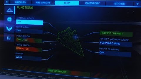 Cool HUD Color Scheme in Elite