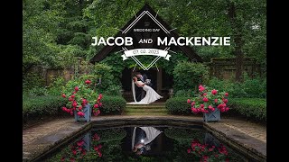Cinematic Secret Garden Ceremony // Jacob and Mackenzie // Historic Stan Hywet Hall Akron Ohio