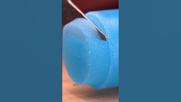 Slicing a Glue Stick | Original sounds created by @OddioStudio  Follow this Foley artist!