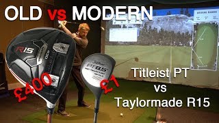 Start golf for £1. Old vs Modern: Titleist PT vs Taylormade R15