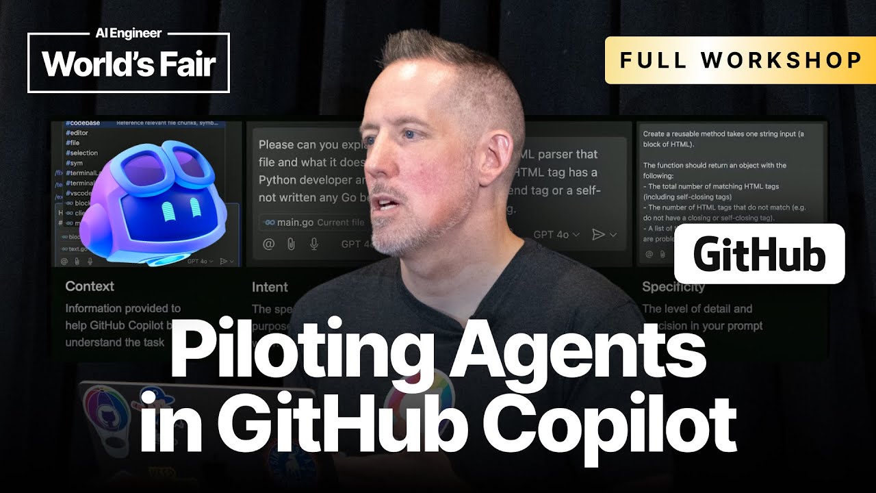 Piloting agents in GitHub Copilot - Christopher Harrison, Microsoft