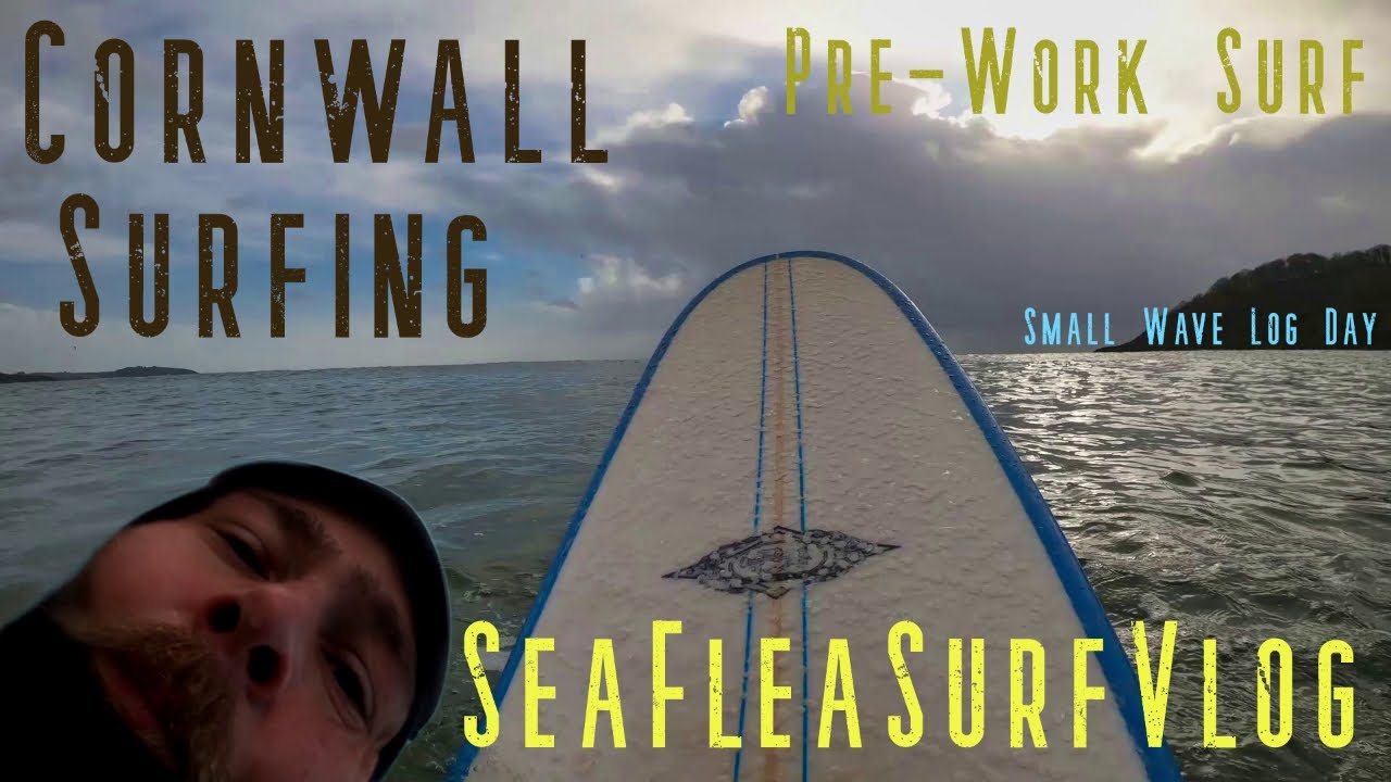 PreWork Surf, (Local Novelty Waves).Cornwall Surfing. YouTube