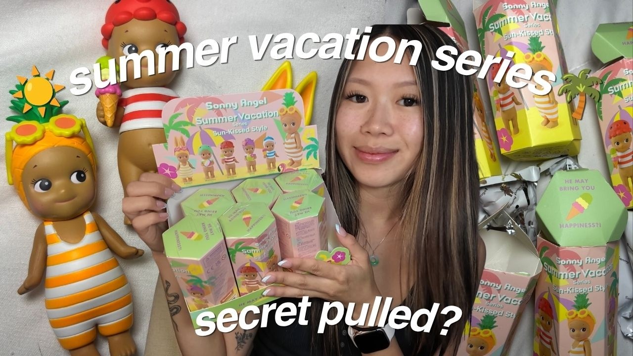 ☀️SONNY ANGEL SUMMER VACATION SERIES UNBOXING - YouTube