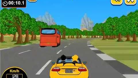 Car Rush Video Game Stage 1