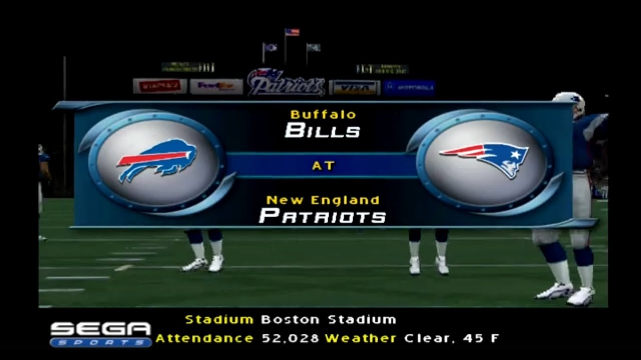 Эпизод 24 NFL 2K2: «Патриоты» против «Биллс»: У нас есть Майк Алстотт!