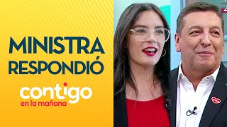 "SENTÍ QUE ME RETÓ": La respuesta de Camila Vallejo a JC Rodríguez de pensiones - Contigo en La Maña