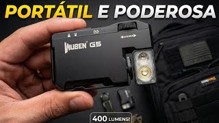 ADEUS LANTERNAS GRANDES! A Wuben G5 é o que faltava no seu bolso (Review)