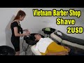 Vietnam Barber Shop Asmr Shave with Beautiful Girl 2 Dolar