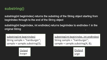 Strings in Java Video Lesson Project - Michael L. | APCS A