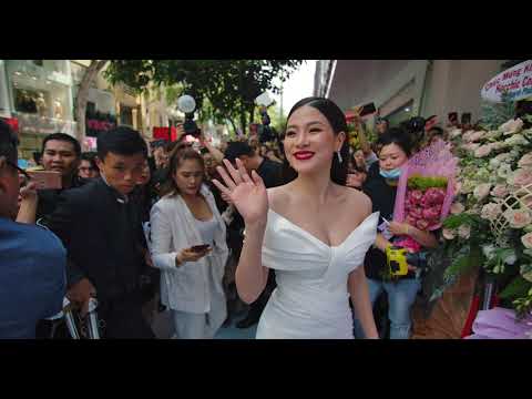 Video Baifern Pimchanok Tham dự Grand Opening Hacchic Couture - youtube