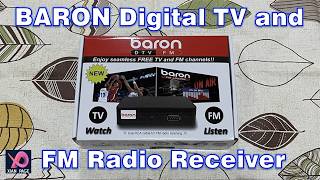 BARON Digital TV and FM Receiver