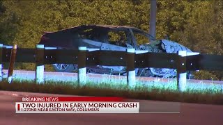 Wrong-way crash along I-270NB near Easton sends 3 to the hospital