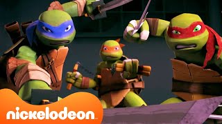 TMNT | Tiga Waktu Teratas Donatello MENYELAMATKAN Hari 🟣  | Nickelodeon Bahasa