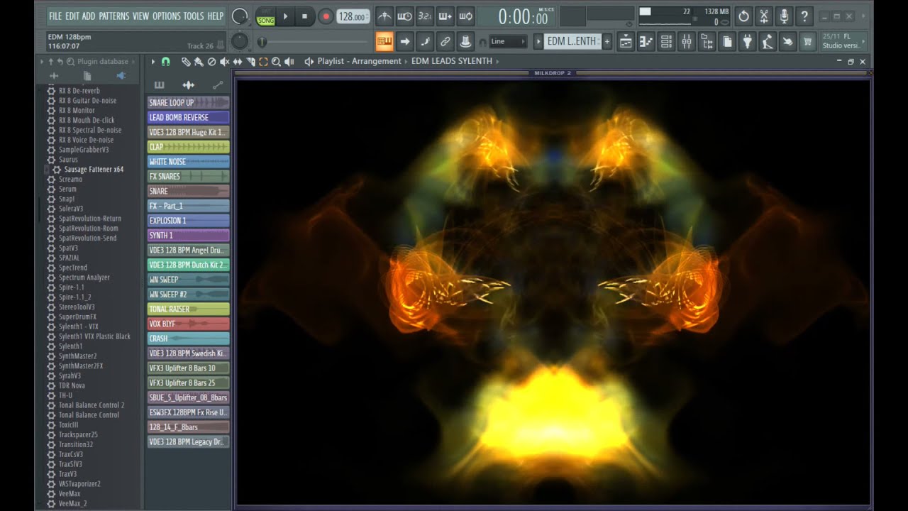 FLP CONATHOR Four Segments EDM 128bpm FL Studio Project