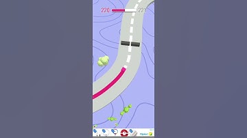 Color Adventure Level 220 | Draw the Path & Try To Pass Over Tricky Obstacles | Stress Relief Game