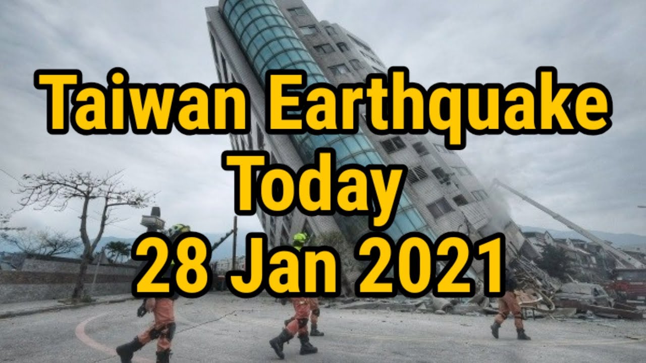 Taiwan earthquake today magnitude 4.8 earthquake strikes 30 KM