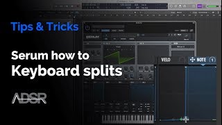 How to Create Keyboard Splits in Xfer Serum Using the Note Macro (Pro Sound Design Trick)