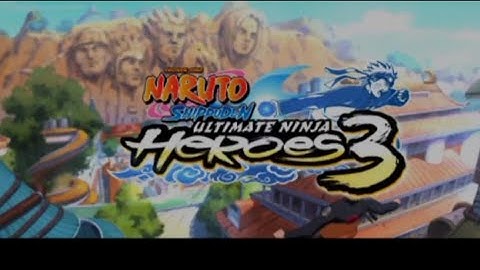 Naruto Shippuden Ultimate Ninja Heroes 3 | gameplay walkthrough part 1 | Red Chilli | PSP emulator