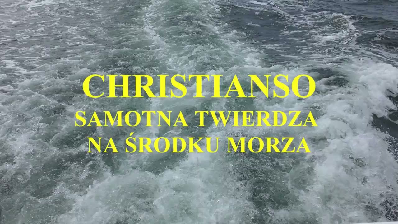 Bornholm 4K - Christianso samotna twierdza na środku morza.