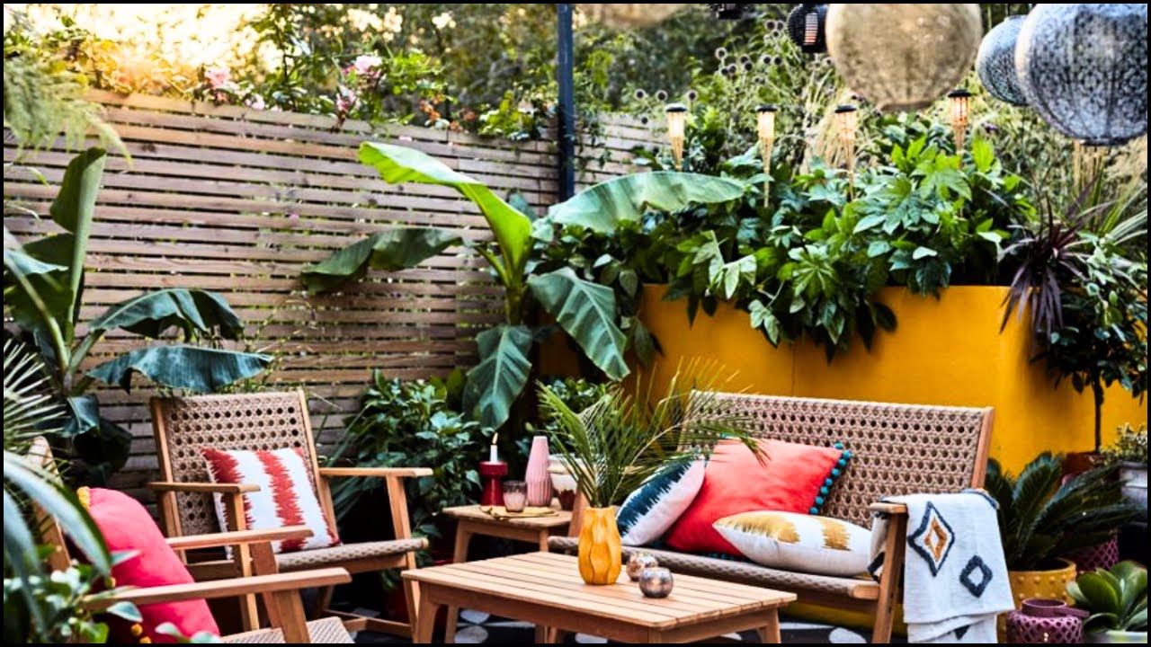 Small Backyard Patio Design 2023|Modern House Exterior|backyard Garden Landscaping ideas - YouTube