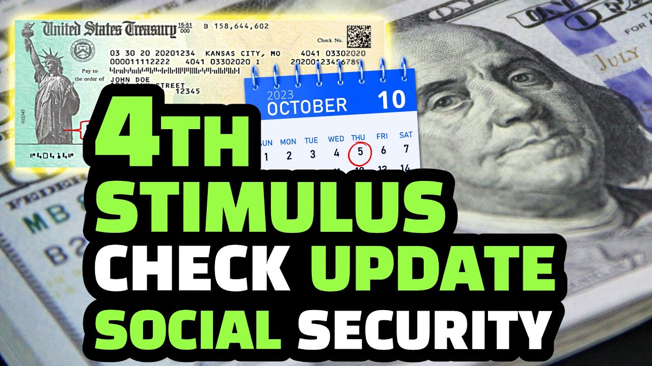 4th Stimulus Check Update 2024 September $1,400 Social Security, SSDI ...