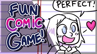 Comic Drawing Game - Who Is She Going To Date?? Belly Laugh Guaranteed
