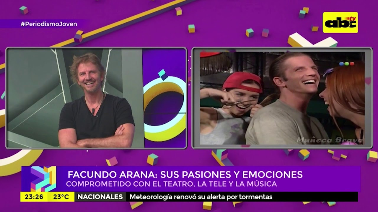 Facundo Arana: nota y acústico en “Periodismo Joven”