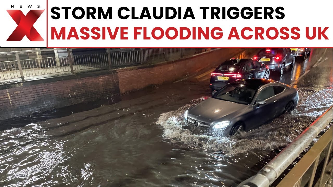 Storm Claudia ravages Central & Northern England, authorities issue numerous flood alerts | NewsX
