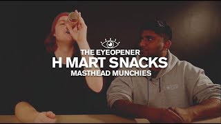 Masthead Munchies - H mart Snacks