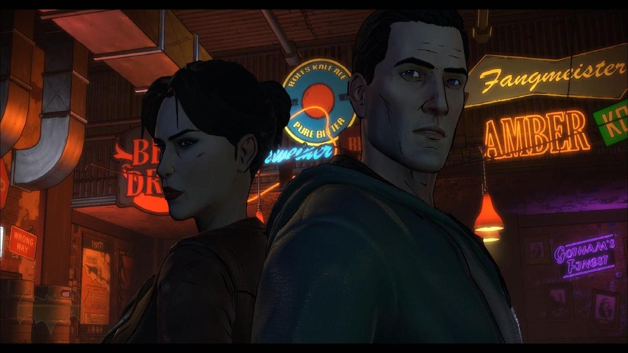Batman: The Telltale Series - Children of Arkham - Batman and Catwoman Bar Fight