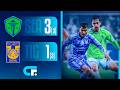 ✅ TIGRES ELIMINÓ a SEATTLE SOUNDERS por GOL de VISITANTE y AVANZÓ a SEMIFINALES de CONCACHAMPIONS