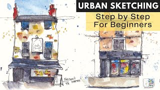 Urban Sketching for Beginners  Step by Step  Tutorial