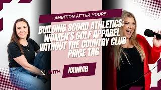 Building Scord Athletics: Women’s Golf Apparel Without the Country Club Price Tag