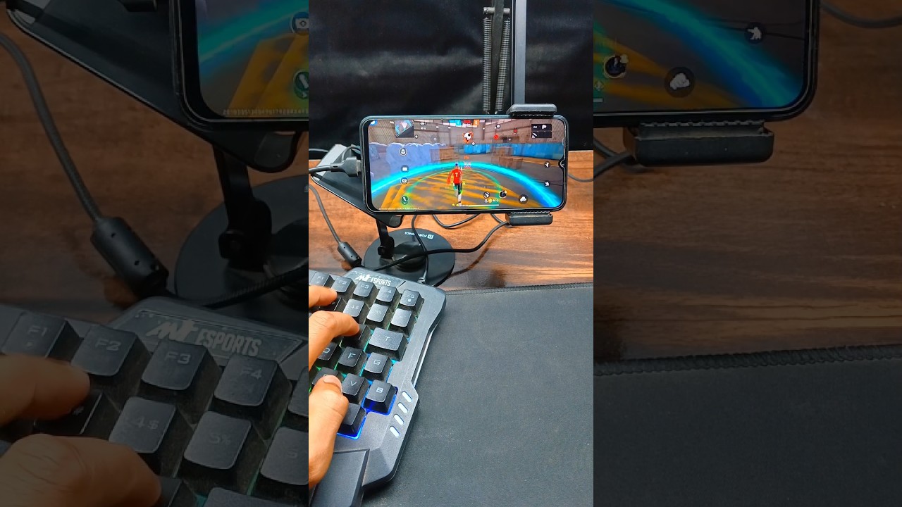 Free Fire Geming keyboard mouse🖱️⌨️📲 Gameplay 