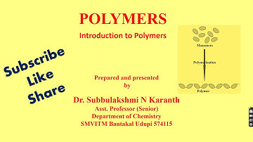 polymer introduction Module-3 and series-1