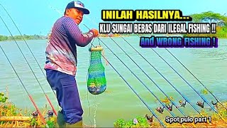 PERJALANAN MANCING part 1 ‼️LIHAT HASILNYA ! COBA DARI DULU SUNGAI BEBAS DARI ILLEGAL WRONG FISHING