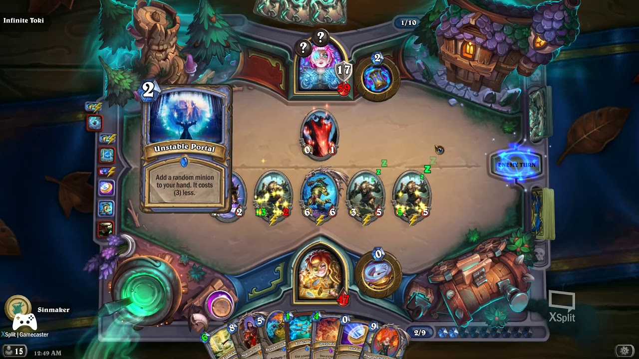 Hearthstone: Monster Hunt - Time-Tinker ( Last Boss )