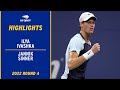 Ilya Ivashka vs. Jannik Sinner Highlights | 2022 US Open Round 4