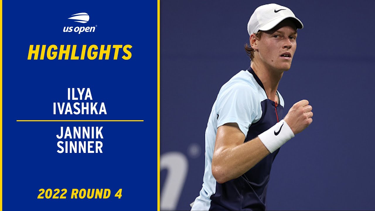 ⁣Ilya Ivashka vs. Jannik Sinner Highlights | 2022 US Open Round 4
