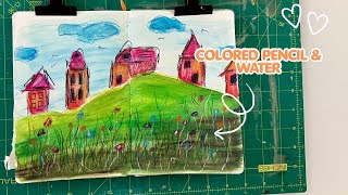 Timelapse Colored Pencil Challenge | Derwent Inktense