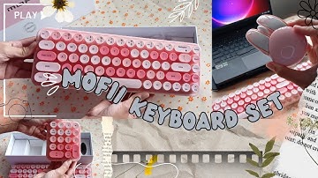 MOFii Keyboard and Mouse || Unbox and Test with Me ^_^ ❁ཻུ۪۪♡