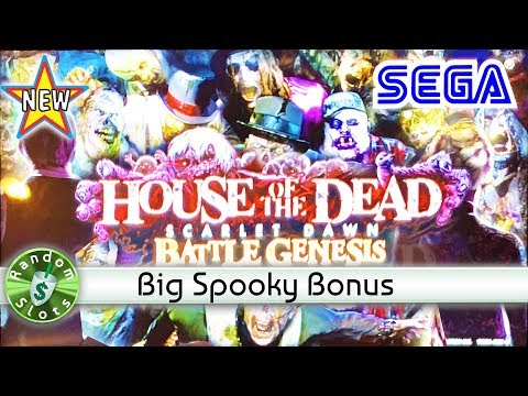 ⭐️ New - House of the Dead Scarlet Dawn Battle Genesis slot machine, Spooky Bonus